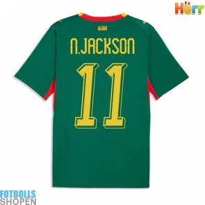 Billiga Senegal Nicolas Jackson #11 Bortatröja VM 2026 Kortärmad